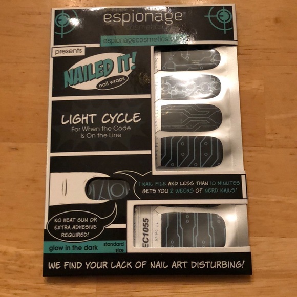 Espionage Cosmetics Light Cycle Nail Wrap - Picture 1 of 3